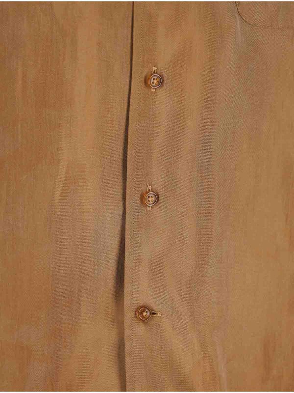 Suede effect shirt shop online: VIVIENNE WESTWOOD