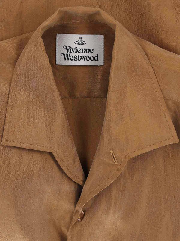 VIVIENNE WESTWOOD buy online Suede effect shirt
