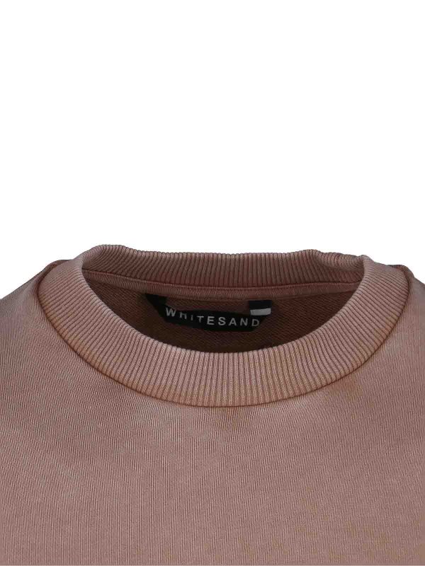 The Best Shops WHITE SAND: Felpe e maglie - Felpa Girocollo Con Charm