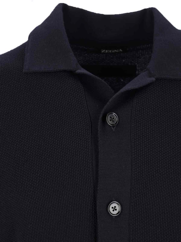 The Best Shops ZEGNA: ボートネック - ボートネック - ブルー