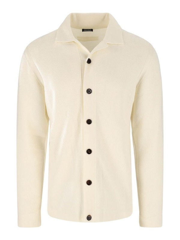 ZEGNA: ボートネック - ボートネック - 白