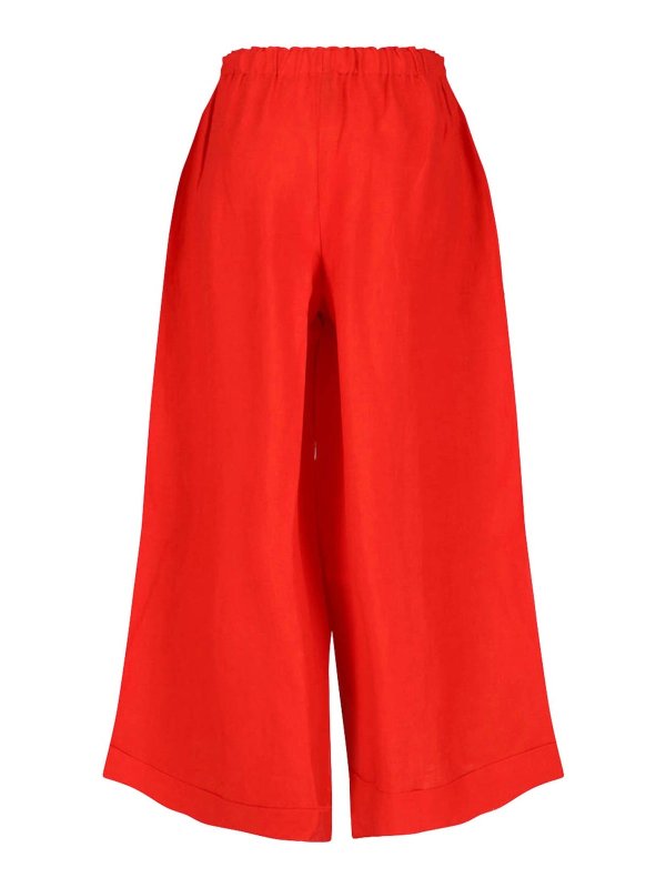 DANIELA GREGIS: Pantalons casual online - Pantalons Décontractés - Rouge