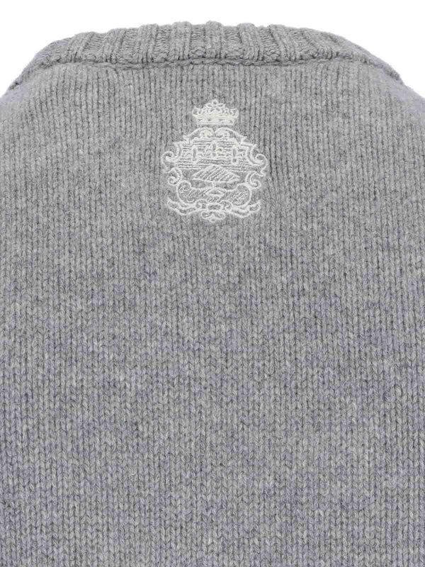 The Best Shops Frame: Col bateau - Pull Col Bateau - Gris