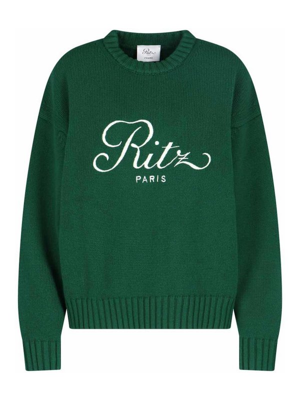 Frame: U-Boot-Ausschnitt - U-Boot-Pullover - Grün