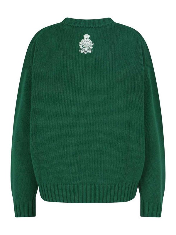 Frame: U-Boot-Ausschnitt online - U-Boot-Pullover - Grün