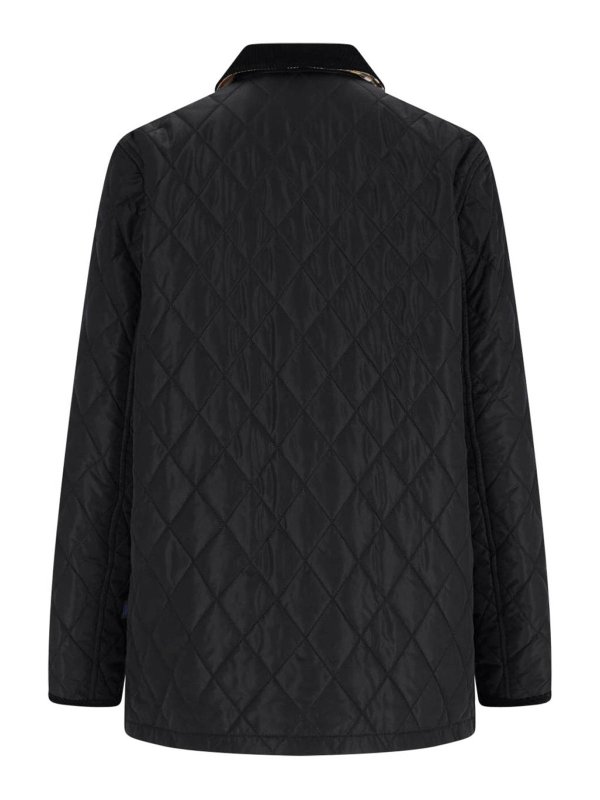BURBERRY: casual jackets online - Diamond quilted jacket