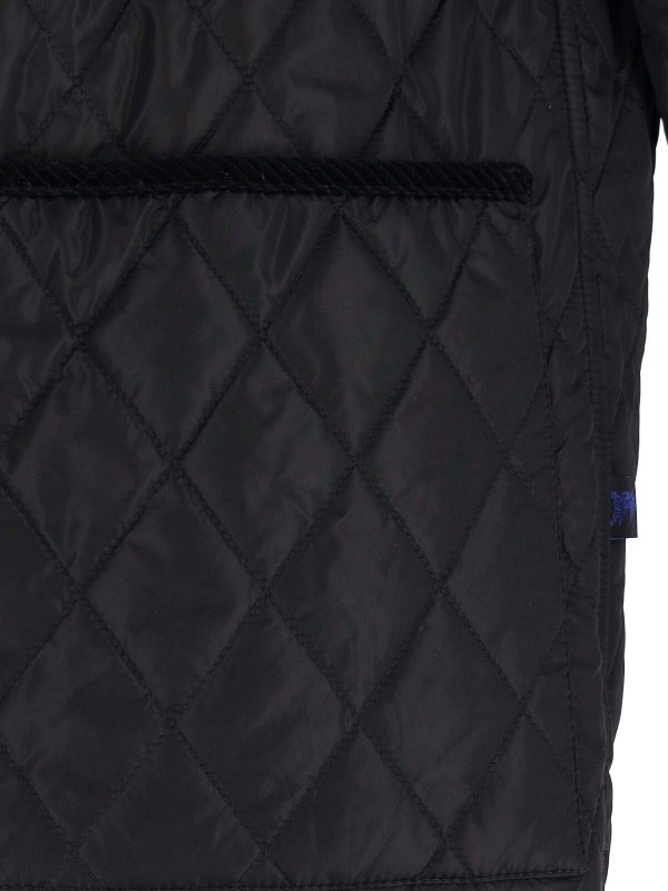 The Best Shops BURBERRY: casual jackets - Diamond quilted jacket