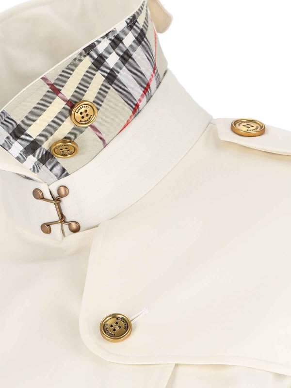The Best Shops BURBERRY: Trenchs - Trench-Coat - Blanc