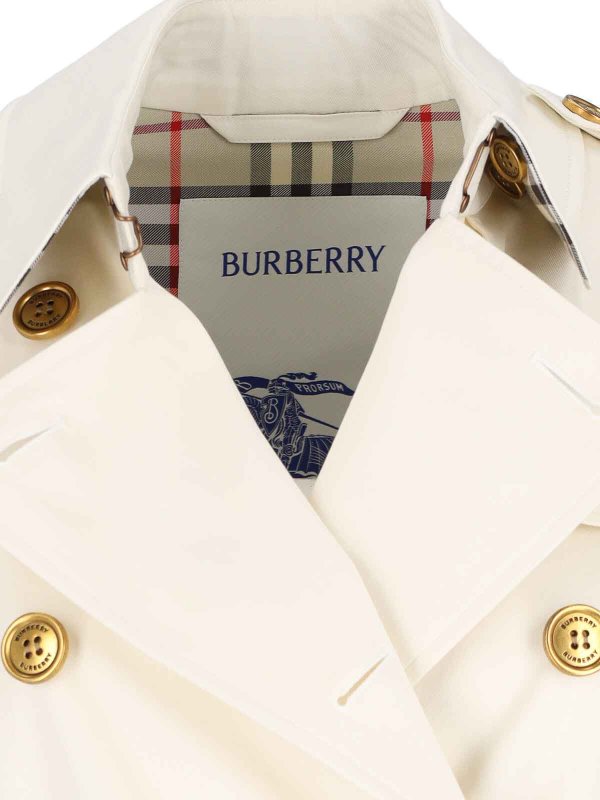 Trench-Coat - Blanc shop online: BURBERRY