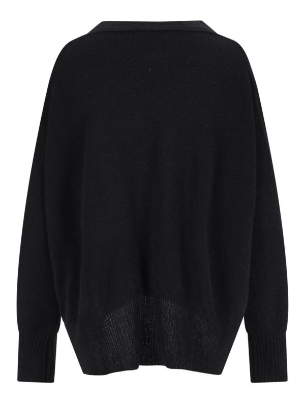 JIL SANDER: カーディガン online - カーディガン - 黒
