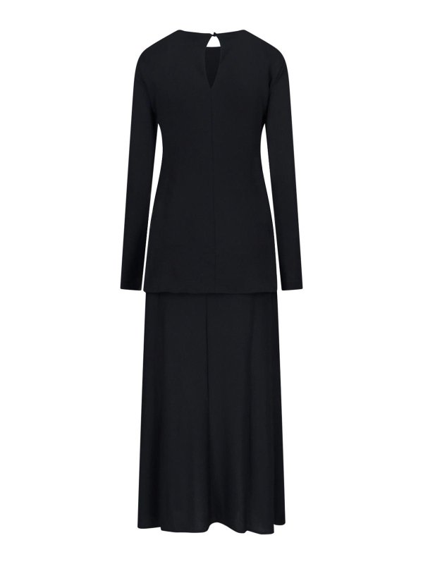 JIL SANDER: knee length dresses online - Flared midi dress