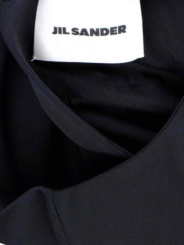 Flared midi dress shop online: JIL SANDER