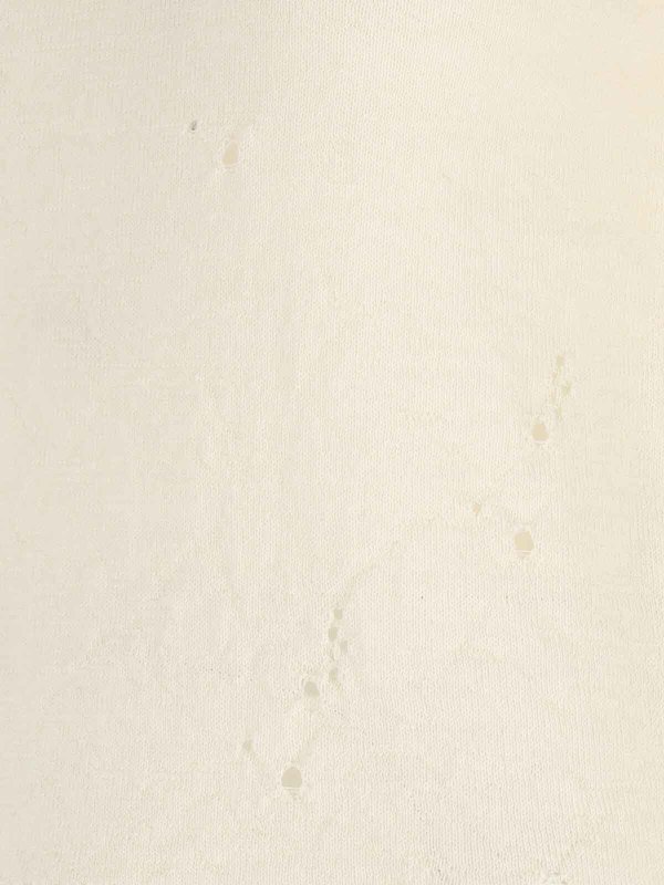 MM6 MAISON MARGIELA buy online U-Boot-Pullover - Weiß