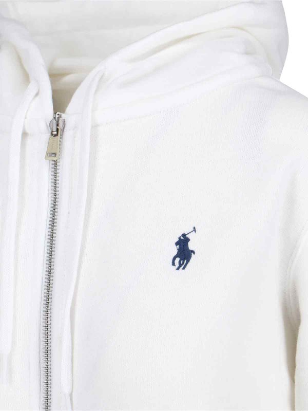 The Best Shops POLO RALPH LAUREN: Sweatshirts und Pullover - Sweatshirt - Weiß