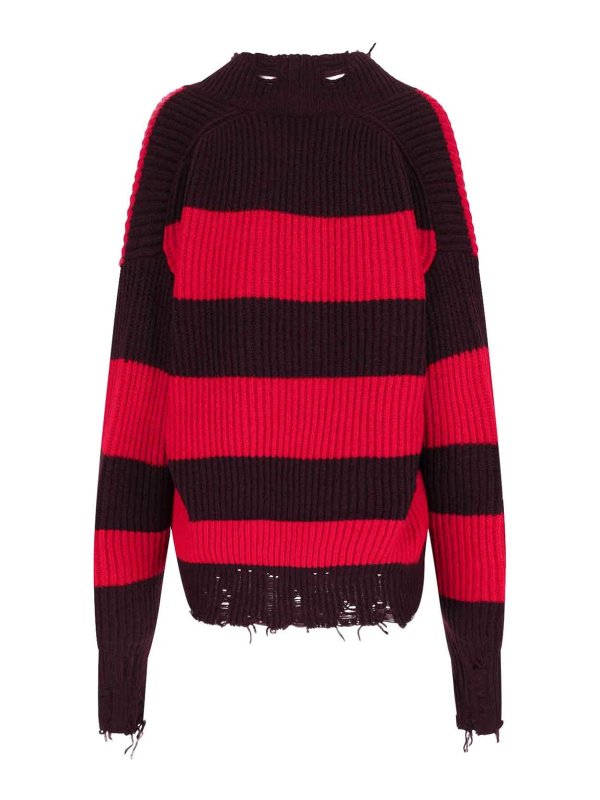 STELLA McCARTNEY: Col bateau online - Pull Col Bateau - Rouge