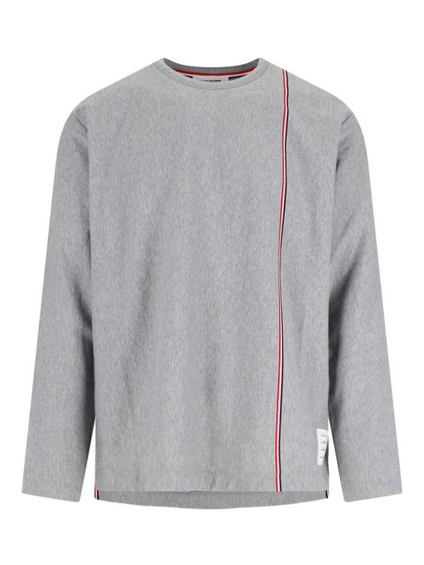 THOM BROWNE: t-shirts - Logo shirt