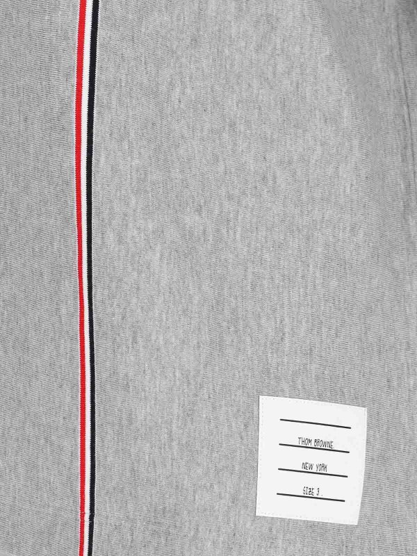 Logo shirt shop online: THOM BROWNE