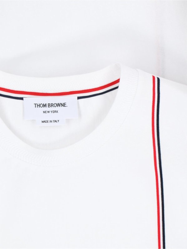 The Best Shops THOM BROWNE: t-shirts - Logo shirt