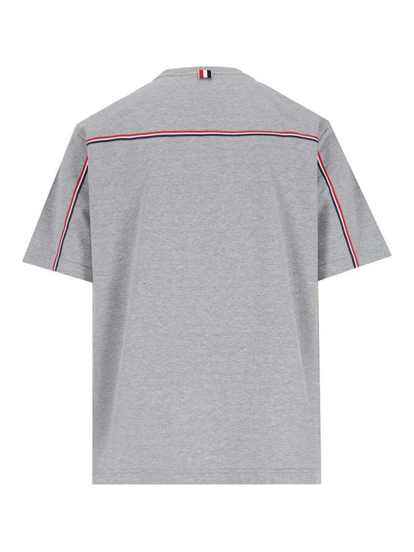 THOM BROWNE: T-shirts online - T-Shirt - Gris