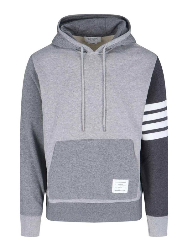 THOM BROWNE: Sweatshirts & Sweaters - Hooded sweatshirt