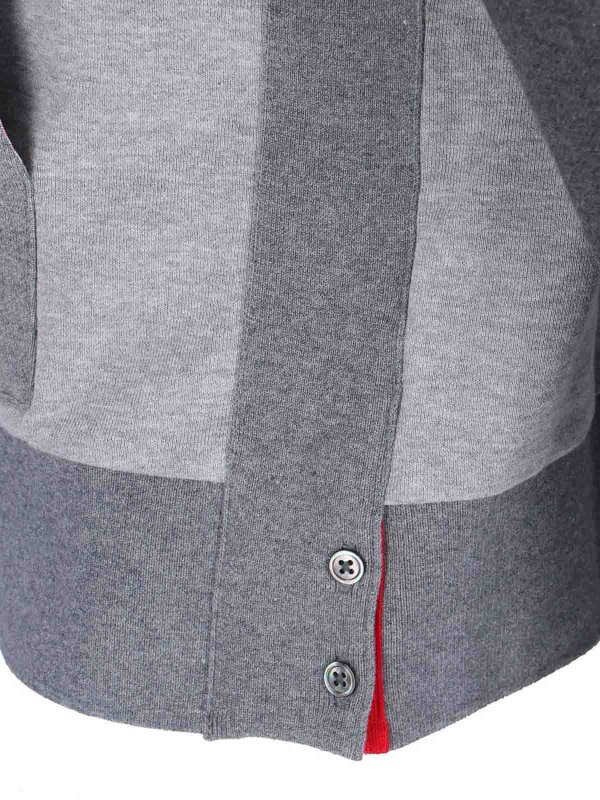 The Best Shops THOM BROWNE: Sweatshirts & Sweaters - Hooded sweatshirt