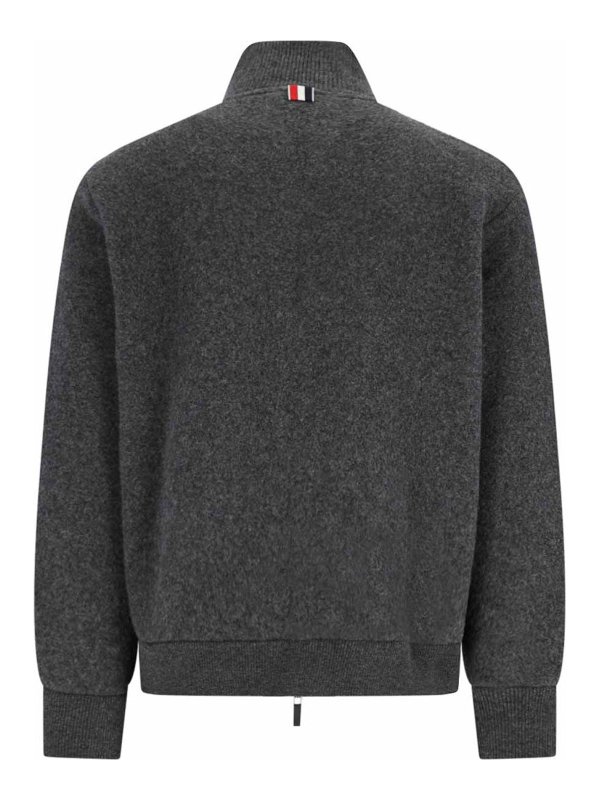 THOM BROWNE: giacche casual online - Gicca Zip in Lana