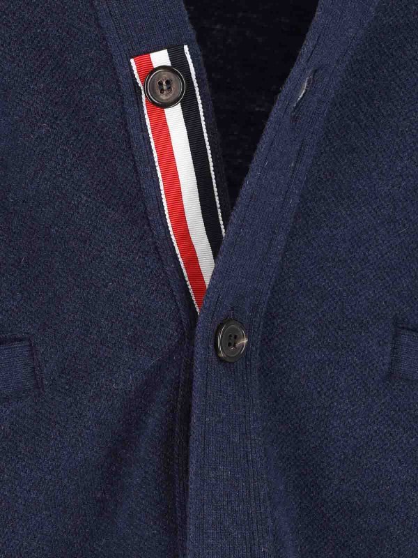 THOM BROWNE buy online Cardigan In Lana Seta E Cashmere