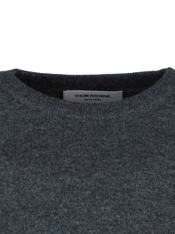 ボートネック - グレー shop online: THOM BROWNE
