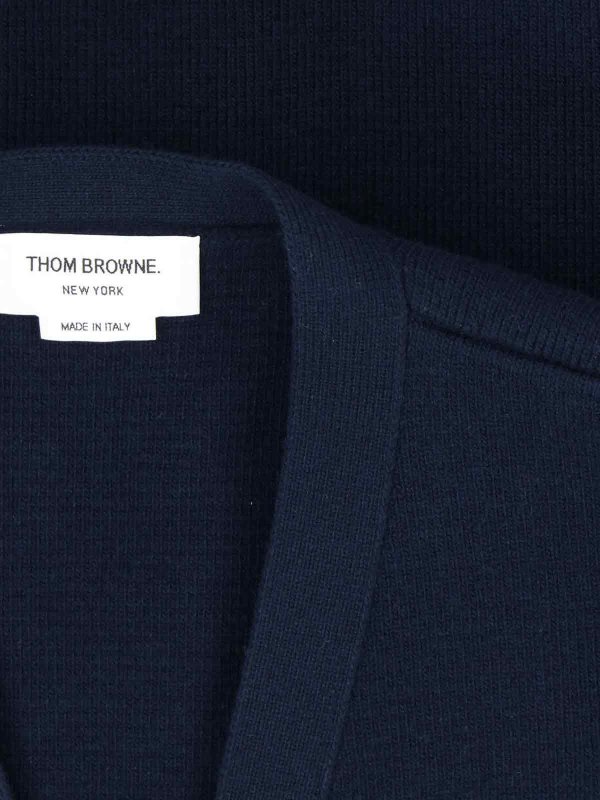 Cardigan a Lana Vergine shop online: THOM BROWNE