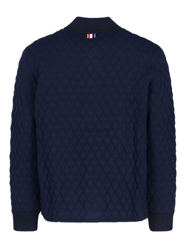 THOM BROWNE: casual jackets online - Merino wool jacket