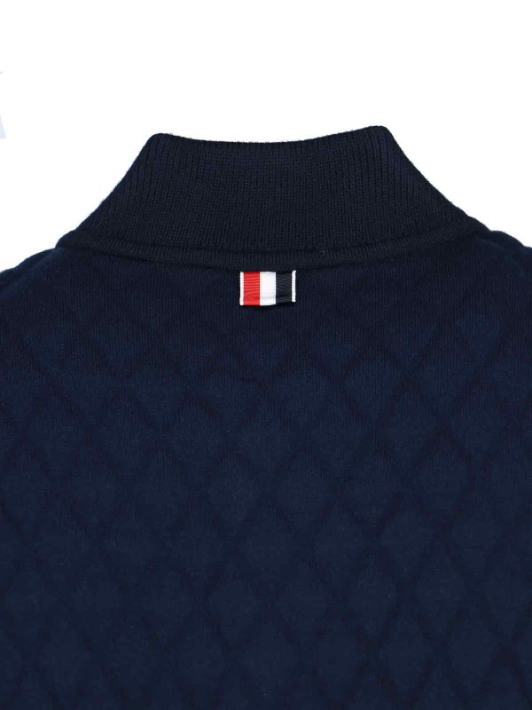 The Best Shops THOM BROWNE: casual jackets - Merino wool jacket