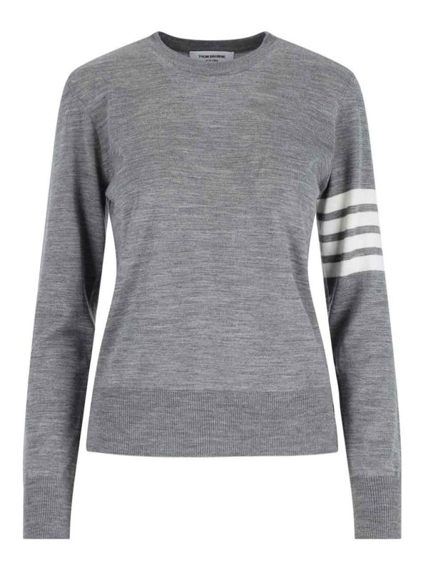 THOM BROWNE: ボートネック - ボートネック - グレー