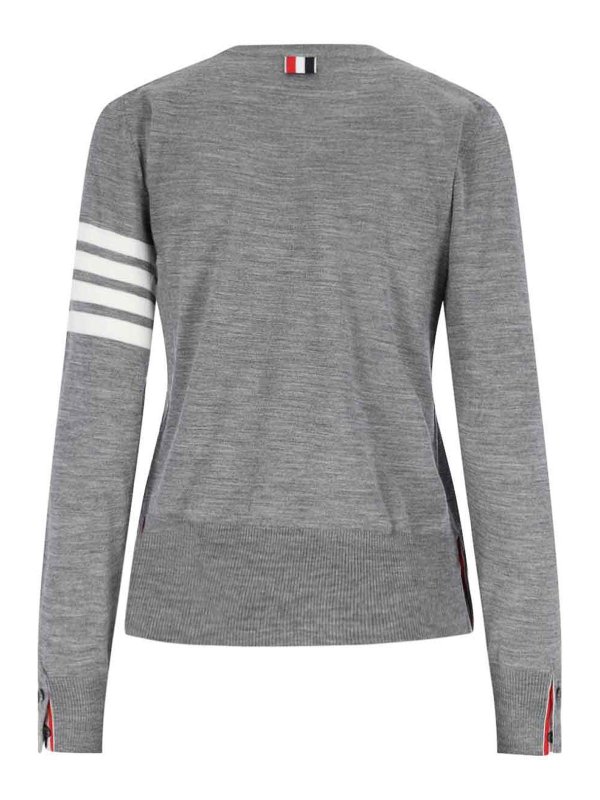 THOM BROWNE: ボートネック online - ボートネック - グレー