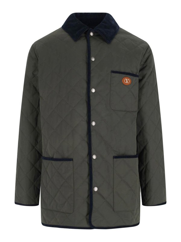 VALENTINO: casual jackets - Quilted jacket
