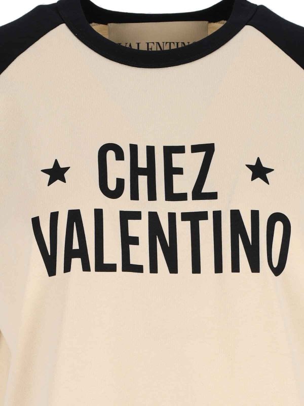The Best Shops VALENTINO: T-shirts - T-Shirt - Weiß