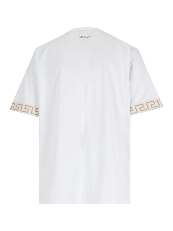 VERSACE: T-shirts online - T-Shirt - Blanc