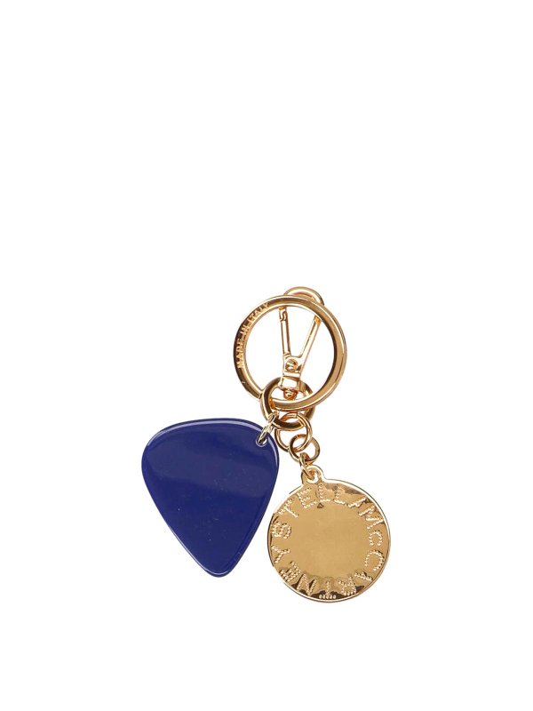 STELLA McCARTNEY: key holders online - CHARM PLECTTRO keychain