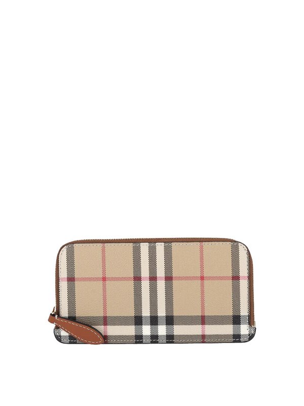 BURBERRY: wallets & purses - Zip wallet