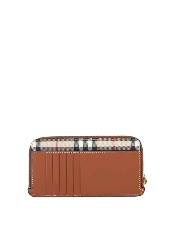 BURBERRY: wallets & purses online - Zip wallet