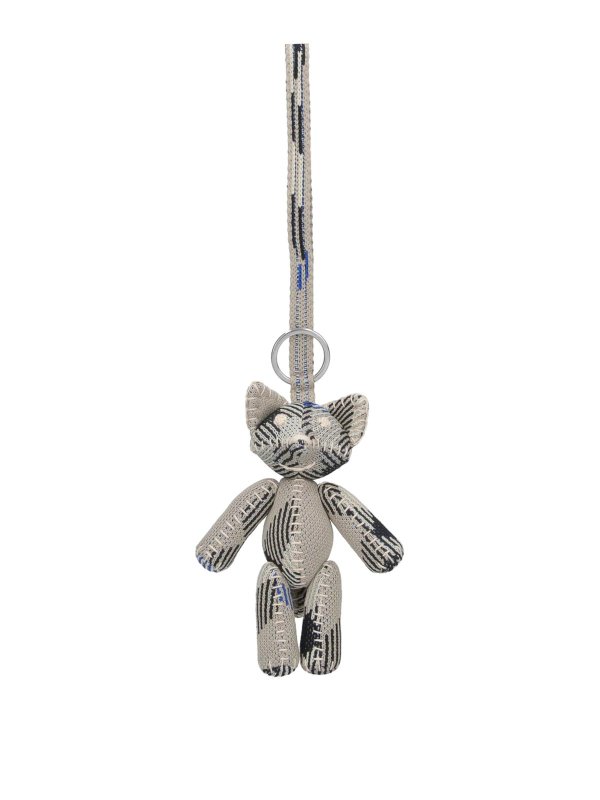 BURBERRY: key holders - Volpe keychain charm