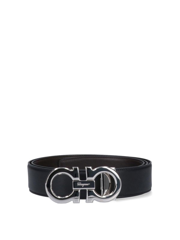 FERRAGAMO: Ceintures - Ceinture - Noir