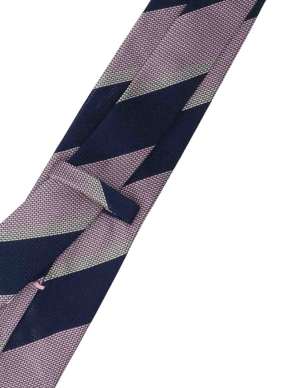 The Best Shops CESARE ATTOLINI NAPOLI: ties & bow ties - Silk stripe tie