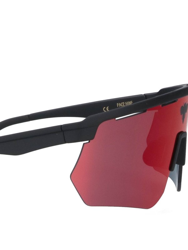 The Best Shops FACE.HIDE: Sonnenbrillen - Sonnenbrille - Rot