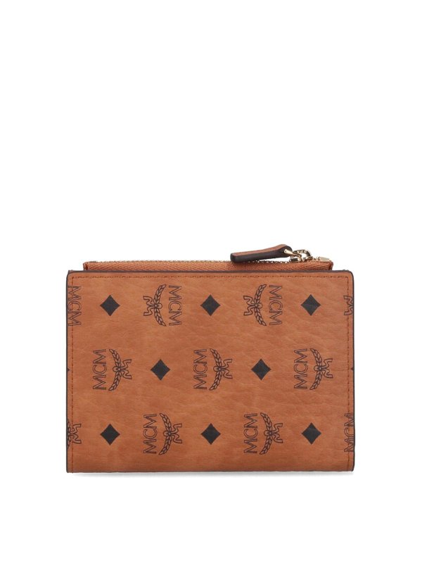 MCM: 財布＆ポーチ - 財布 - ブラウン