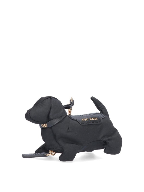 Anya Hindmarch: キーホルダー online - キーホルダー - 黒
