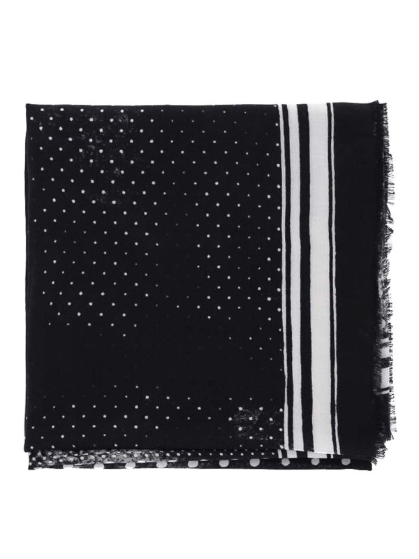 DESTIN: スカーフ - スカーフ - 黒