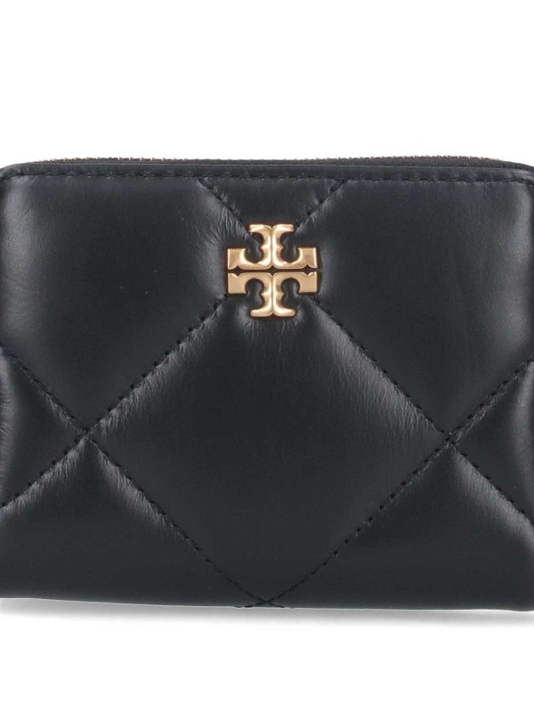 Small zip wallet shop online: TORY BURCH