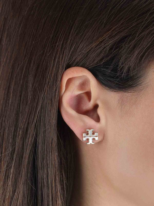 TORY BURCH: Ohrringe online - Ohrring - Weiß