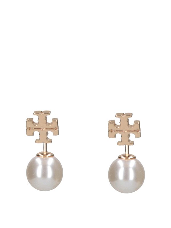 The Best Shops TORY BURCH: Earrings - Earrings with faux pearls