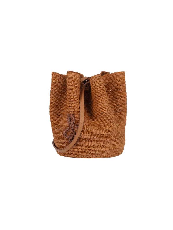 The Best Shops RUSLAN BAGINSKIY: クロスボディバッグ - クロスボディバッグ - ブラウン